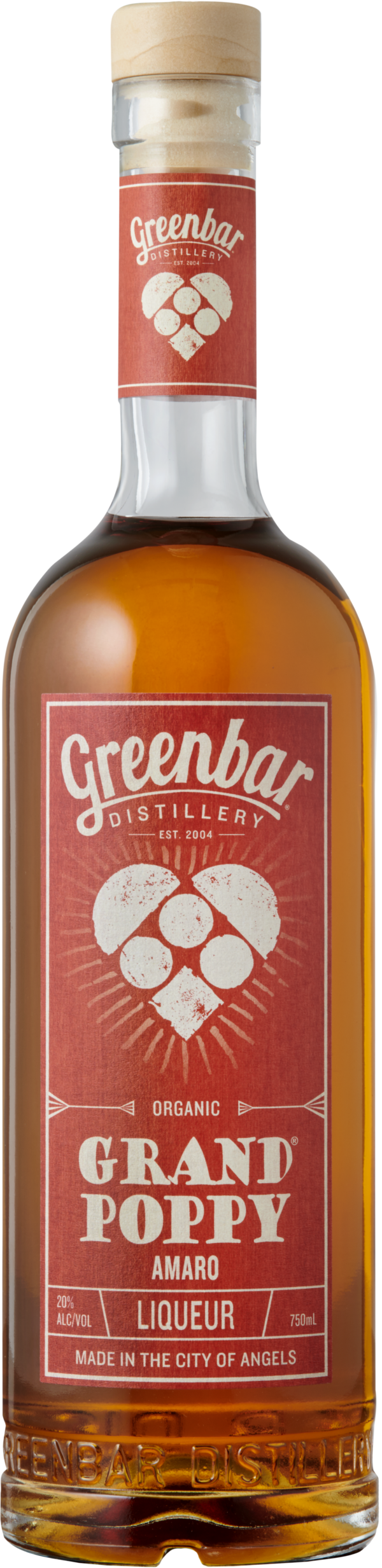 Greenbar Distillery Grand Poppy Amaro (750ml)
