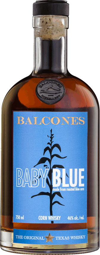 Balcones Baby Blue Pot Distilled Corn Whiskey (750ml)