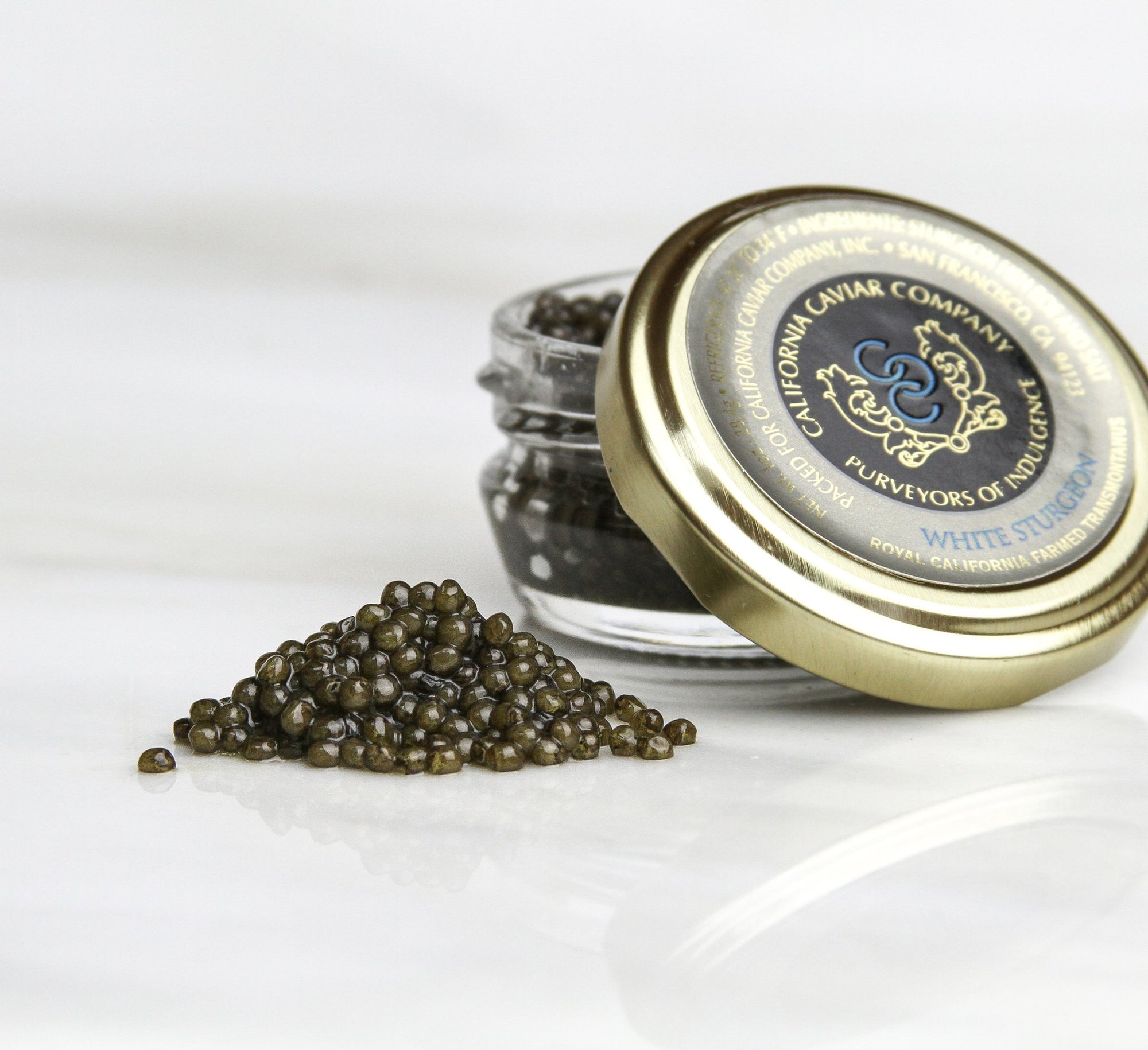 California Caviar Company Royal White California Sturgeon Caviar (1oz)