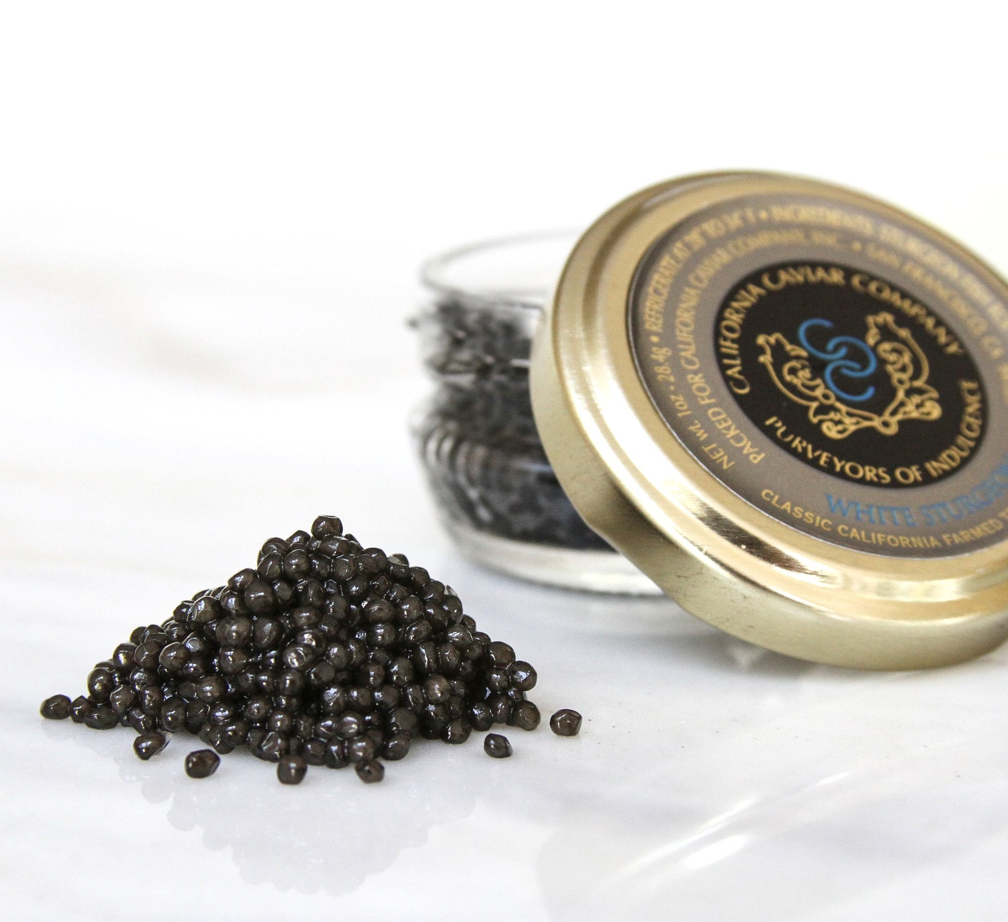 California Caviar Company Classic White Sturgeon Caviar (1oz)