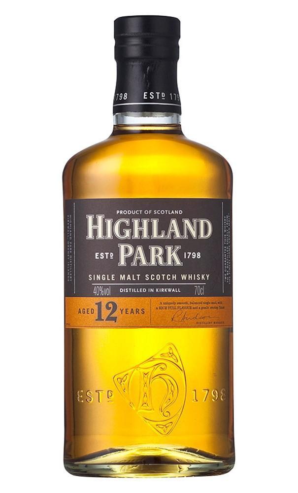 Highland Park Single Malt Scotch Whiskey 12 Year (750ml)
