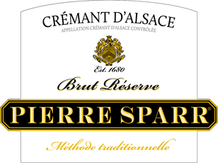 Pierre Sparr Cremant d&#39;Alsace Brut Reserve MV (750ml)