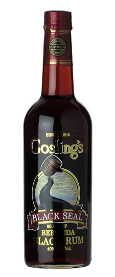 Goslings Black Seal Rum Bermuda (750ml)