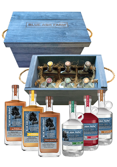 Blue Ash Farm Spirits Gift Set - gift box with 6-750ml bottles