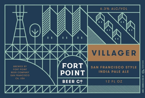Fort Point Brewery Villager IPA (5.16 Gal) Keg