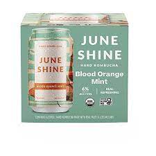 Juneshine Blood Orange Mint 12oz (6-pk)