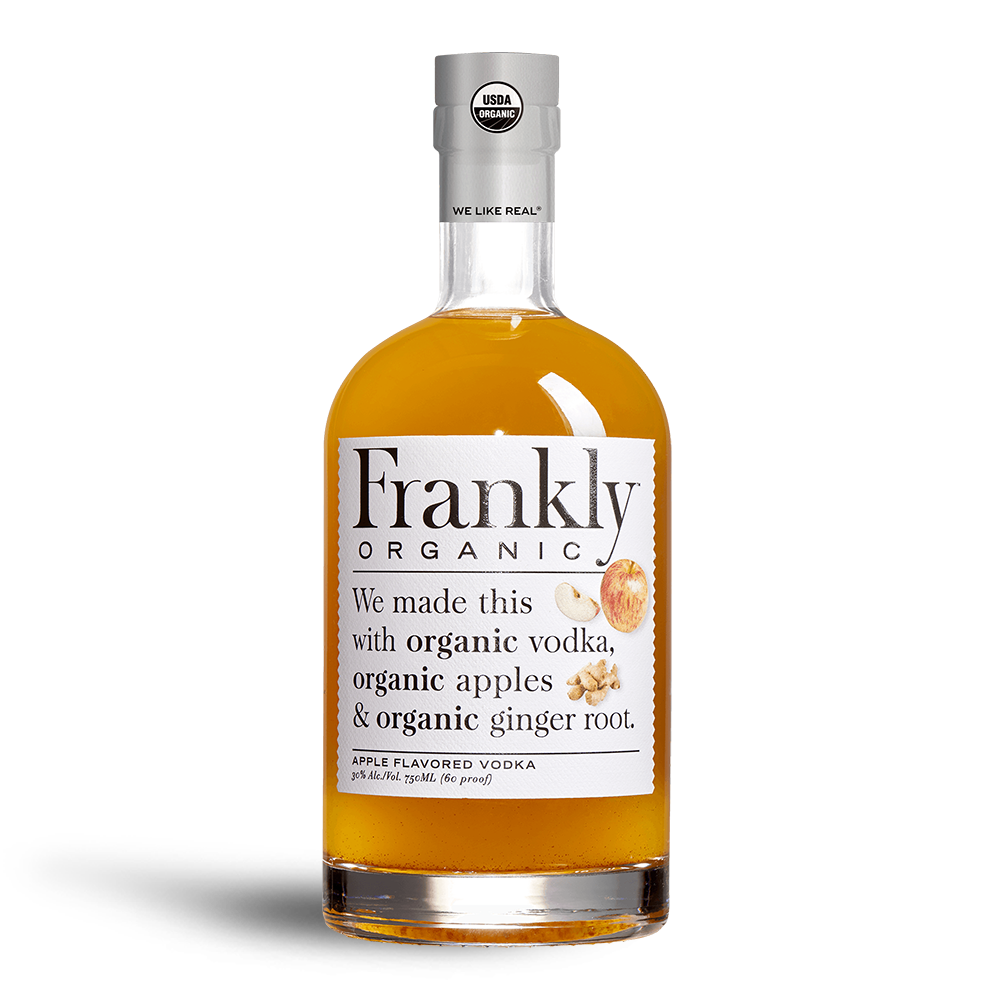 Frankly Organic Apple Flavored Vodka (750ml)