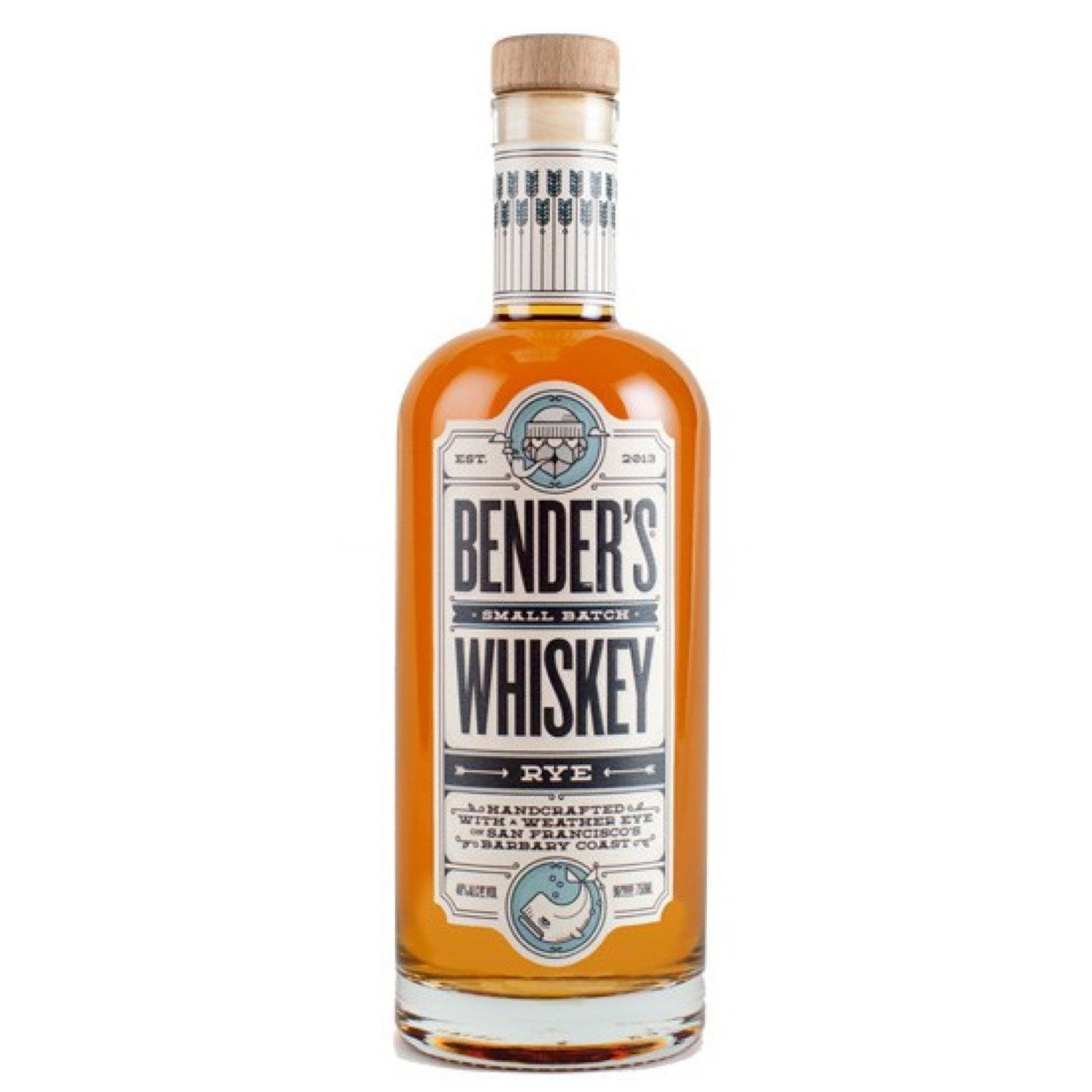 Bender&#39;s Small Batch Rye Whiskey (750ml)